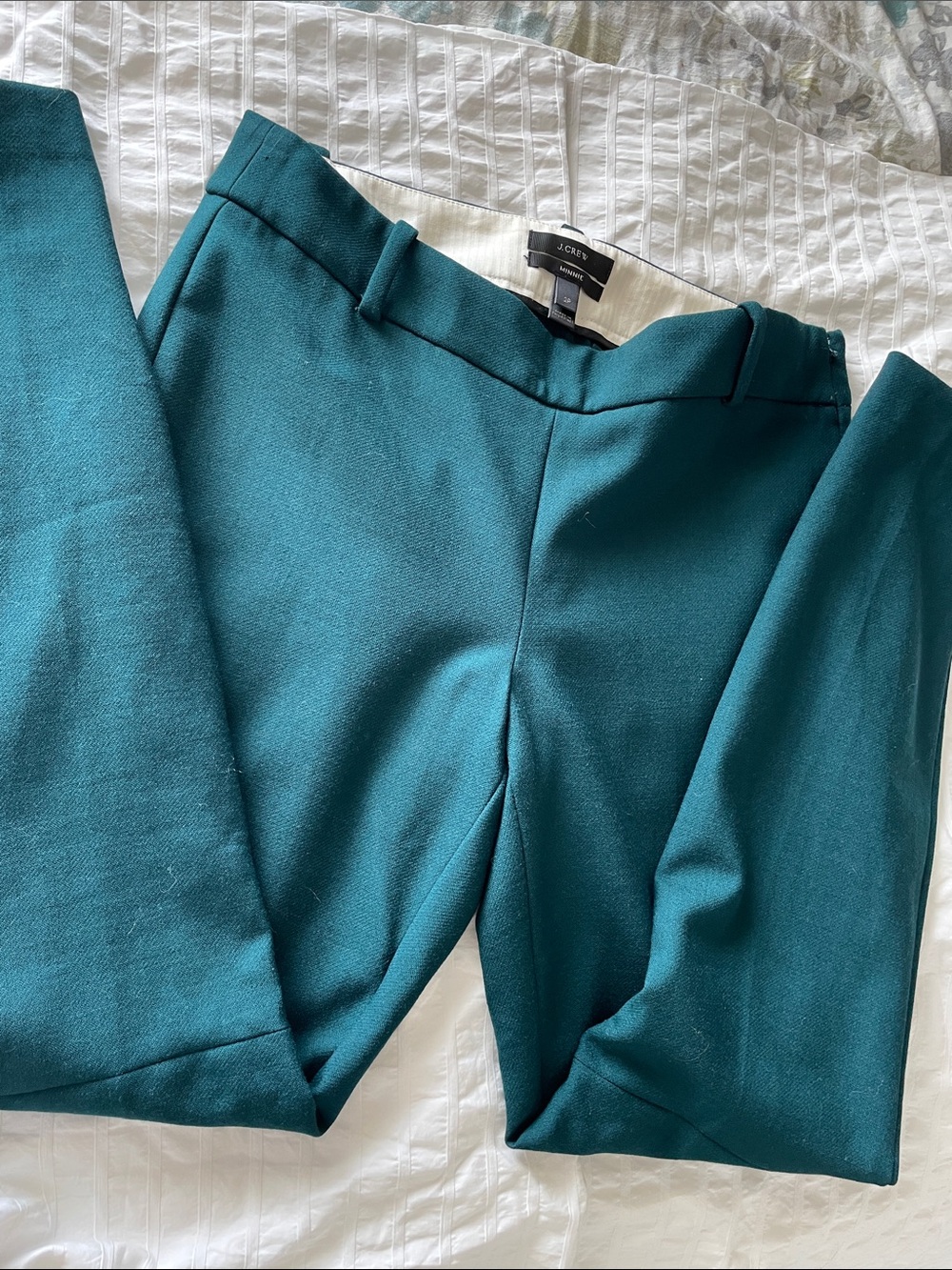 J. Crew Women's Straight-Leg Pants Trousers 2P